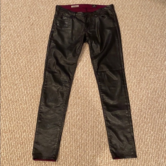 ag leather jeans
